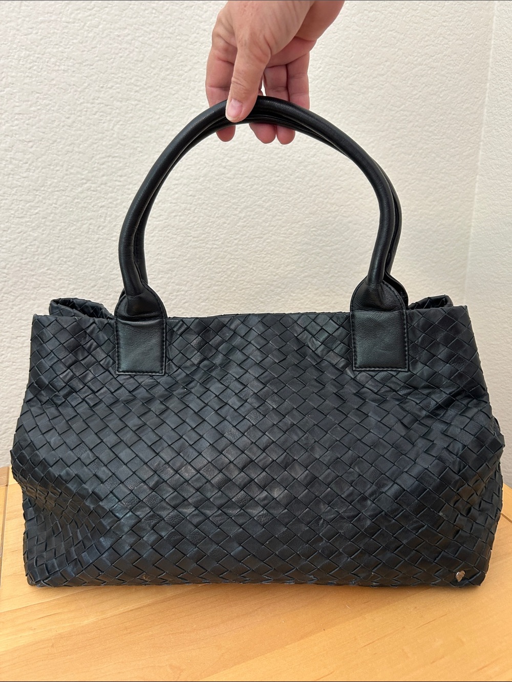 Helen Kaminsky Woven Leather Tote